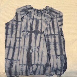 Figs Blue Tie-Dye Seamless Underscrub